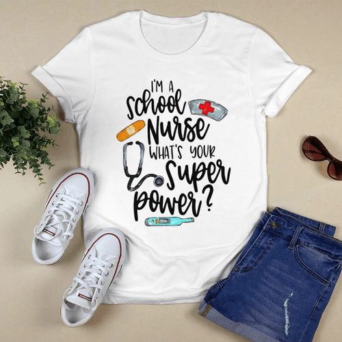 School Nurse Easybears™Classic T-shirt Super Power