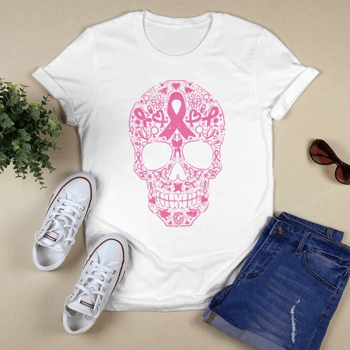 BC Easybears™Classic T-shirt Pink Skull