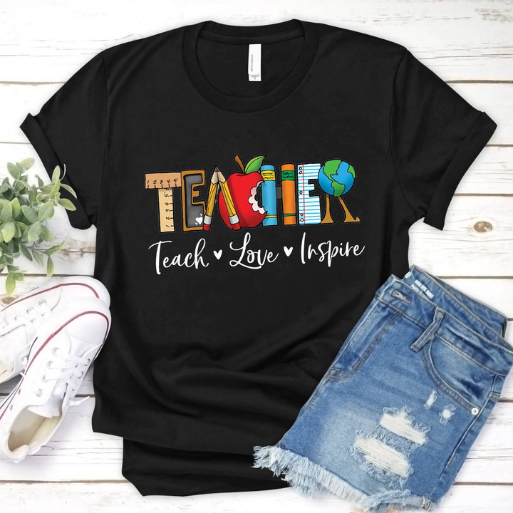 Teacher Easybears™Classic T-shirt Teach Love Inspire