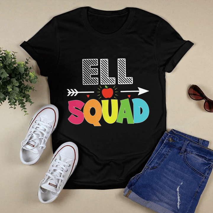 ELL Squad Back to School Teachers Students T-Shirt