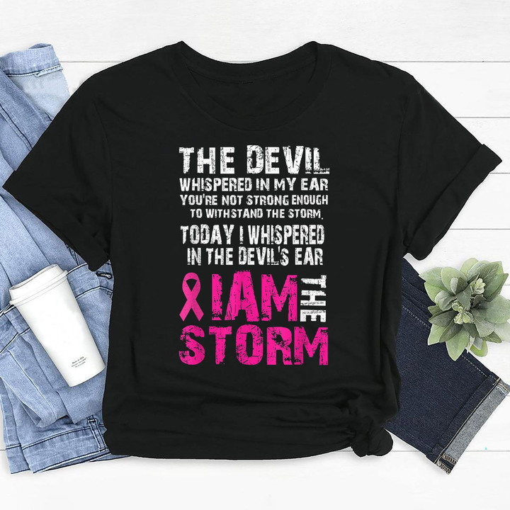 Breast Cancer T-shirt I Am Storm