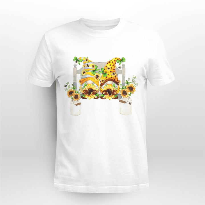 Autumn Festival T-shirt Sunflower Gnome