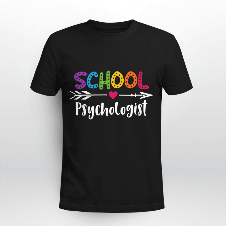 School Psychologist Classic T-Shirt Colorful