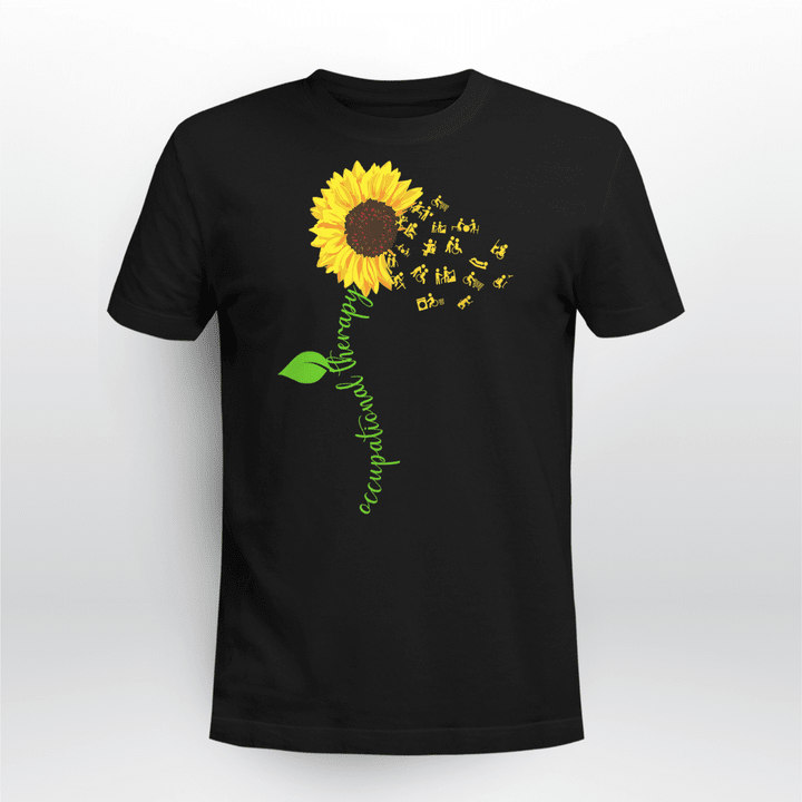 Occupational Therapist T-Shirt Sunflower