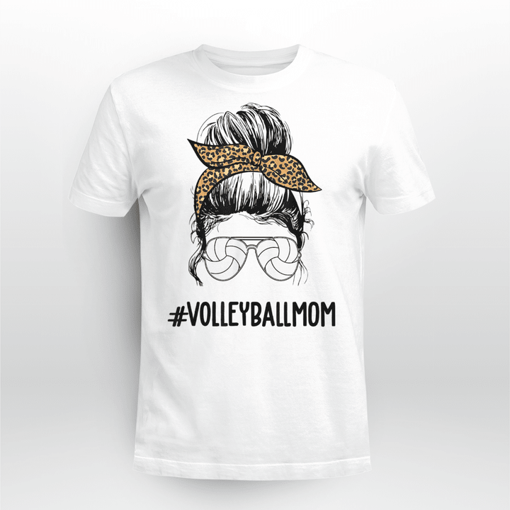 Volleyball T-Shirt Mom Glasses