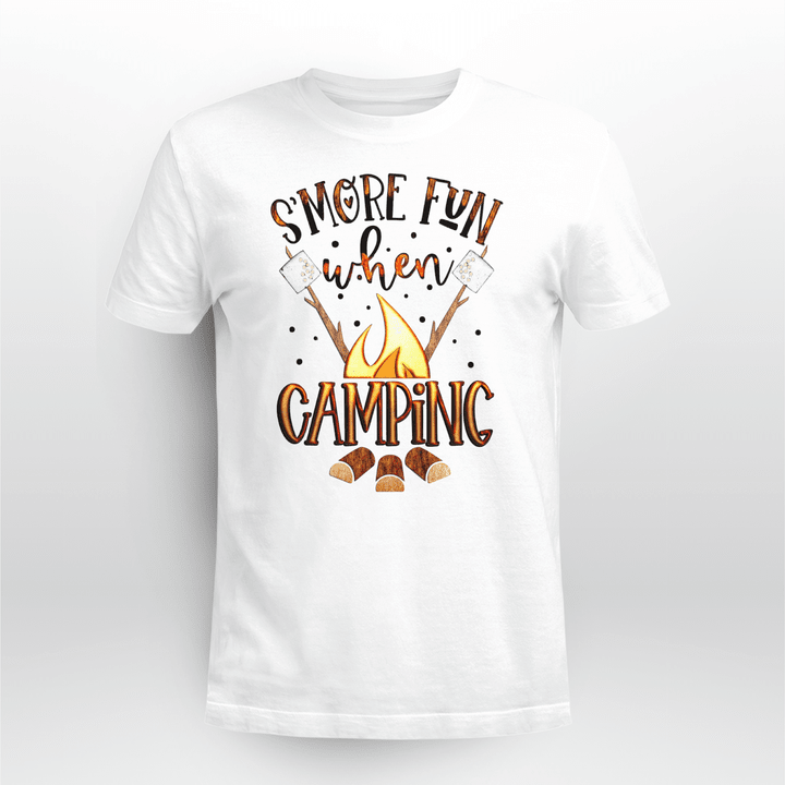 Camping Classic T-shirt Smore Fun When Camping