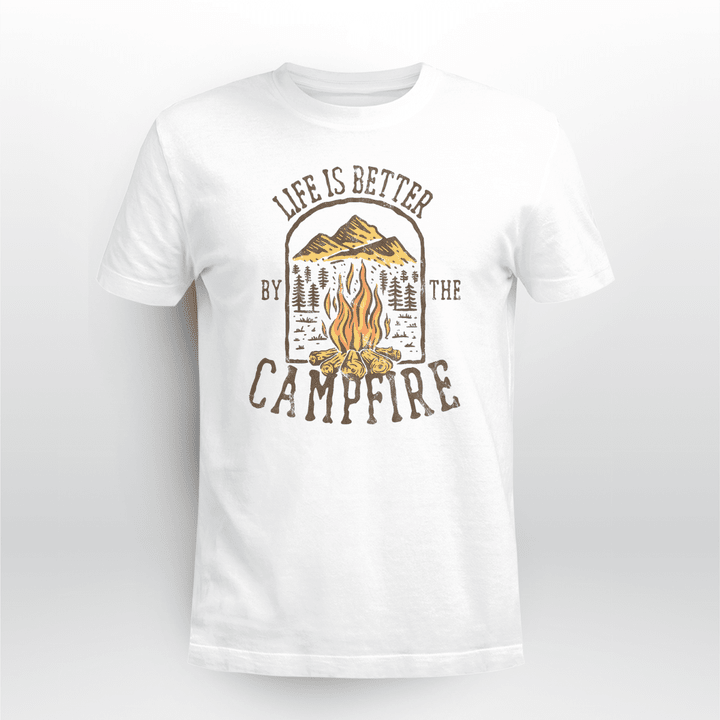 Camping Classic T-shirt Life Is Better By The Campfire