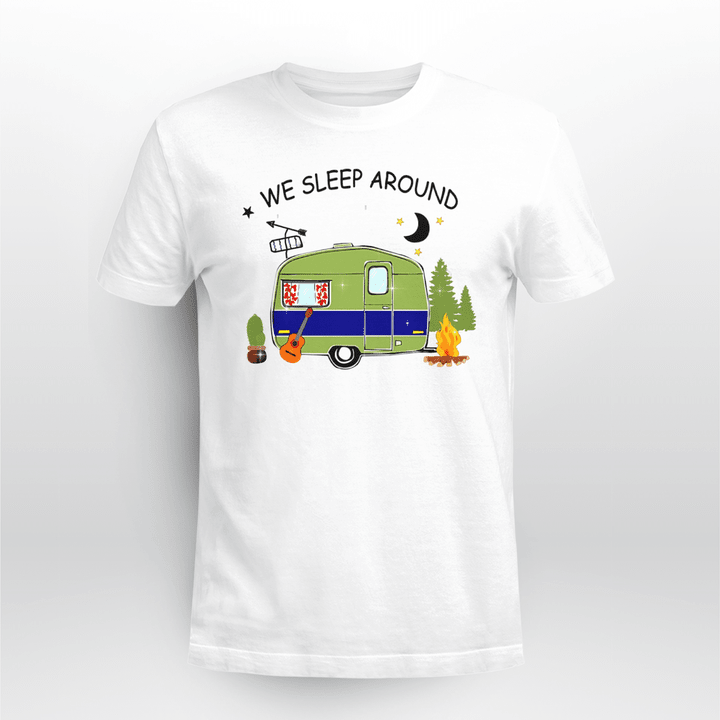Camping Classic T-shirt We Sleep Around