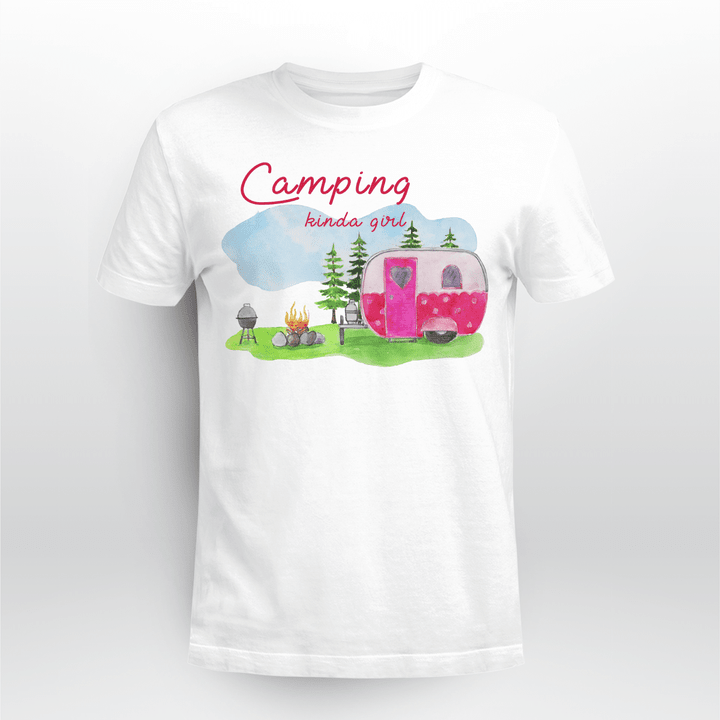 Camping Classic T-shirt Camping Kinda Girl