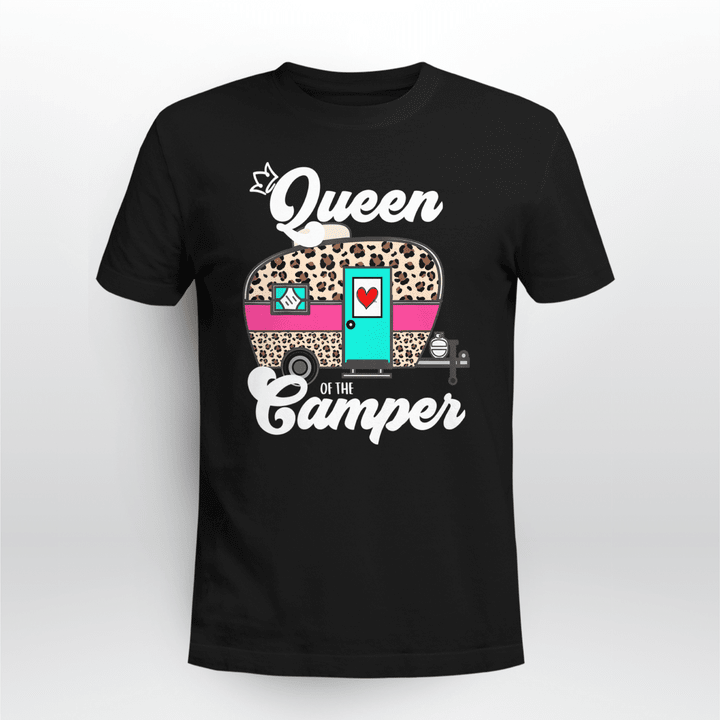 Camping Classic T-shirt Queen Of The Camper