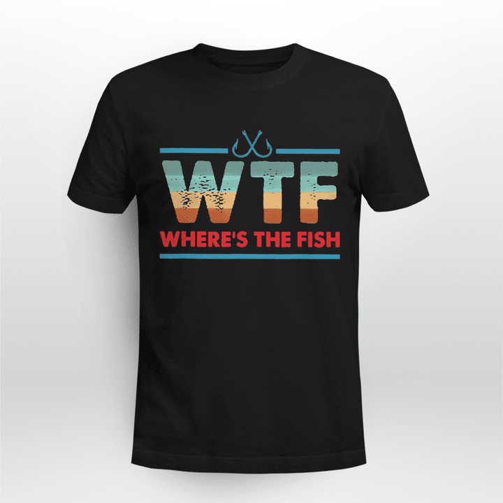 Fishing Classic T-shirt Where's The Fish