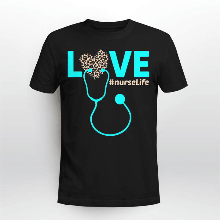 Nurse Classic T-shirt Love Nurse Life