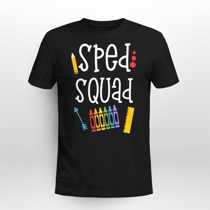 Sped Teacher Classic T-shirt Cute Sped Squad