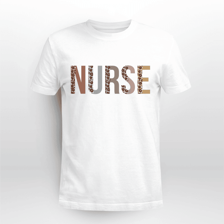 Nurse Classic T-shirt Leopard