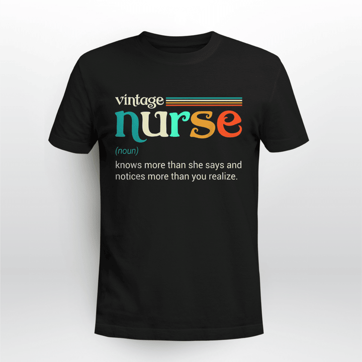 Nurse Classic T-shirt Vintage
