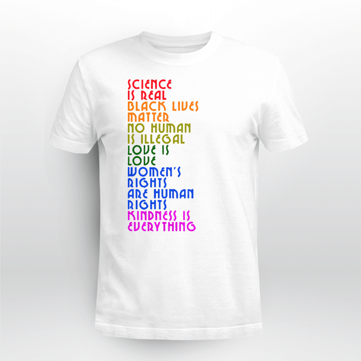 LGBTQ Pride Classic T-shirt Love Is Love Kindness Is Everything