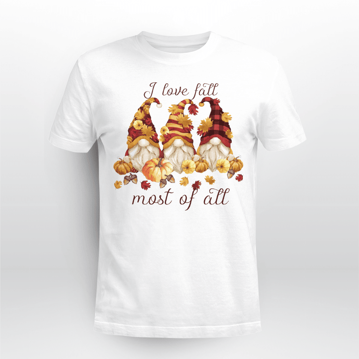 Autumn Festival T-shirt Love Fall Most Of All