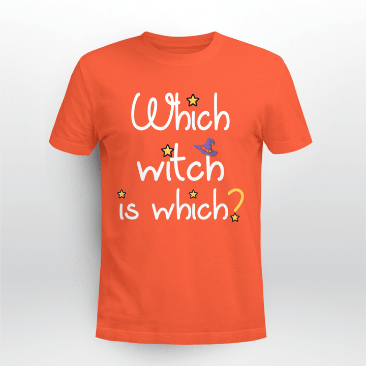 Teacher Halloween Classic T-shirt Which Witch Is Which
