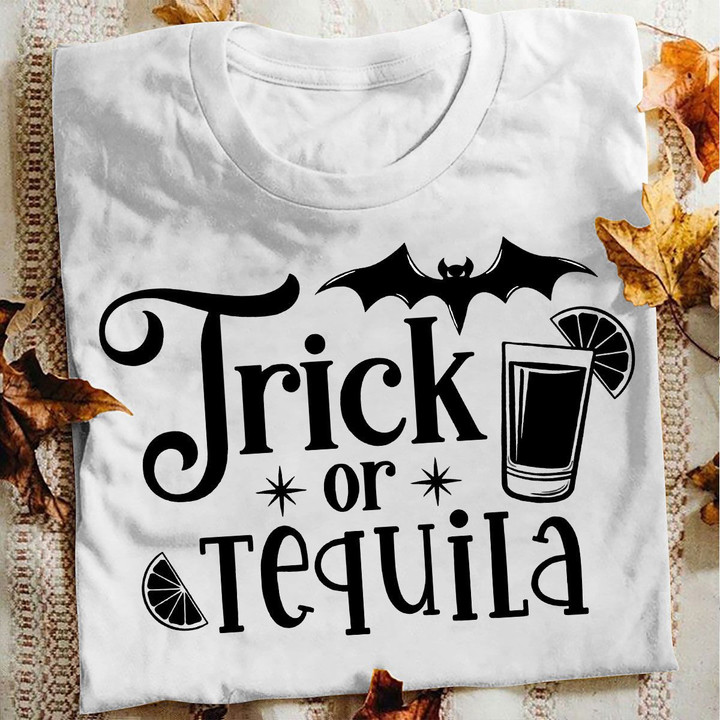 Halloween T-shirt Trick Or Tequila