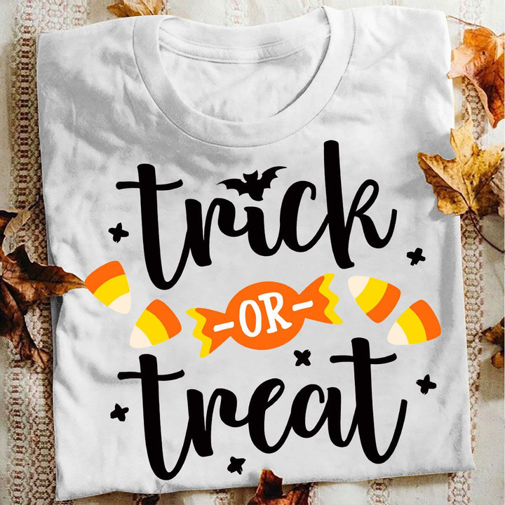 Halloween T-shirt Trick Or Treat Candy