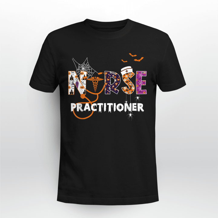 Nurse Classic T-shirt Practitioner Halloween
