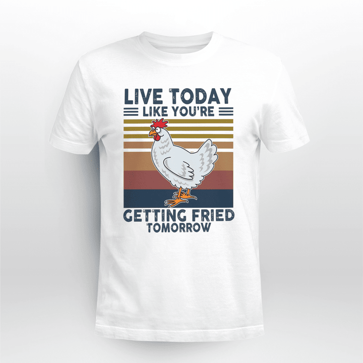 Chicken Classic T-shirt Funny Quote