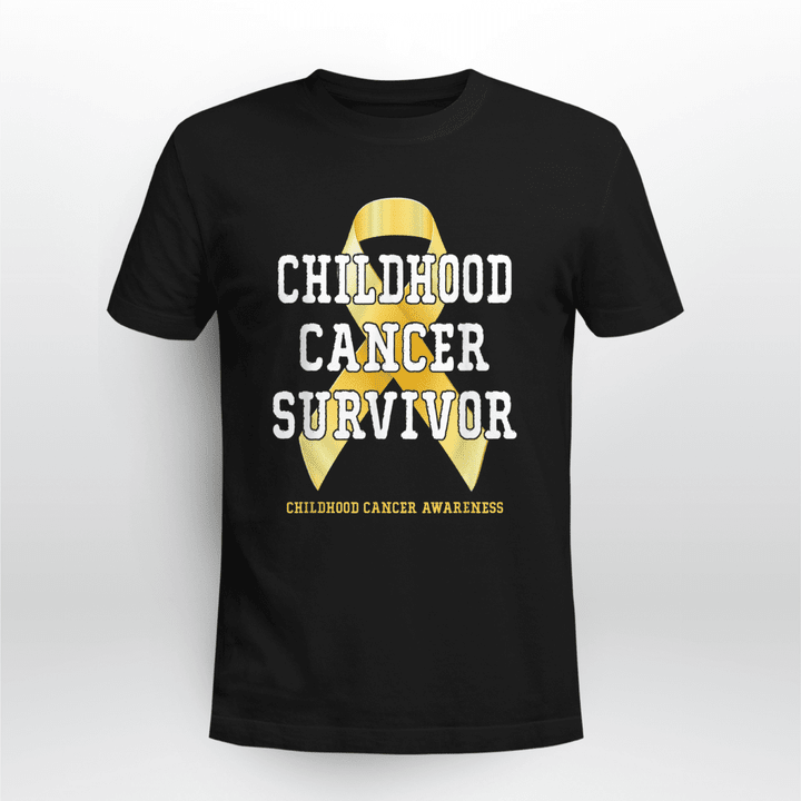 Childhood Cancer Classic T-shirt Childhood Cancer Awareness Cancer Survivor