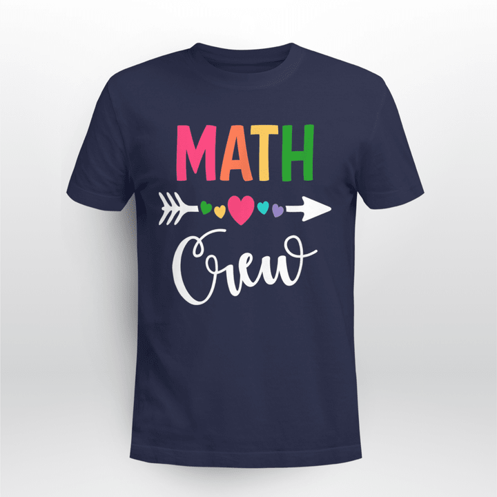 Math Teacher Classic T-shirt Crew