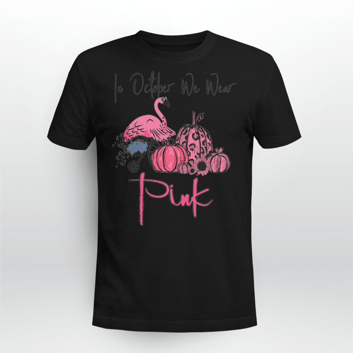 BCA Pink Flamingo Pumpkin T-Shirt
