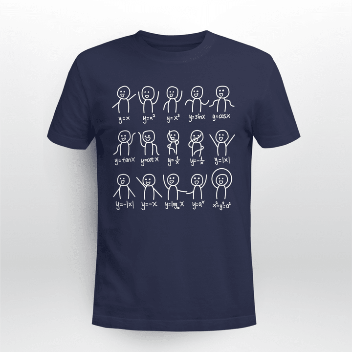 Math Teacher Classic T-shirt Algebra Dance Funny Grap