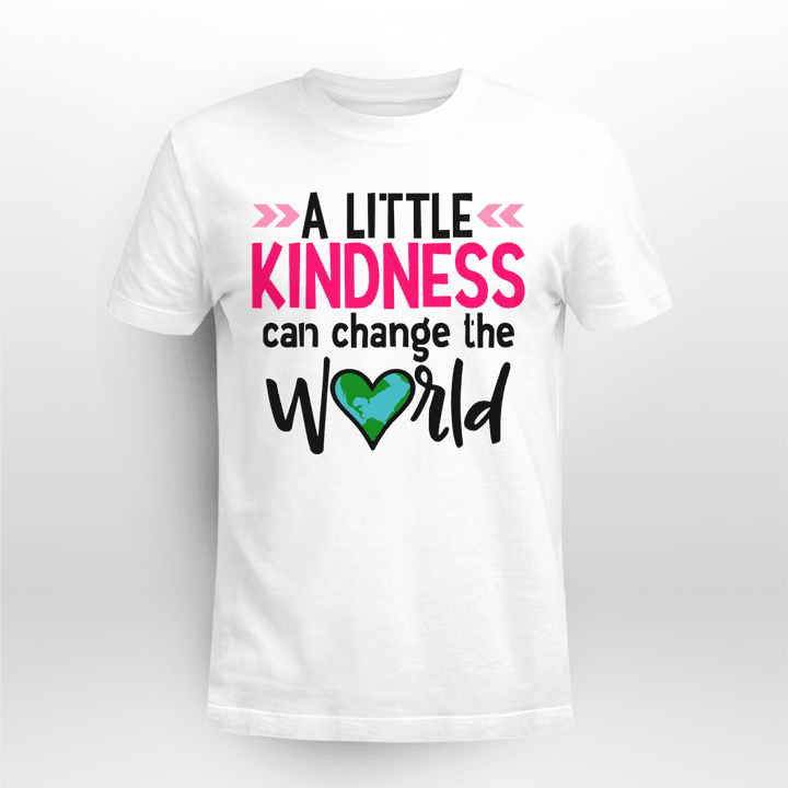Anti-bullying Classic T-shirt A Little Kindness Can Change The World V2