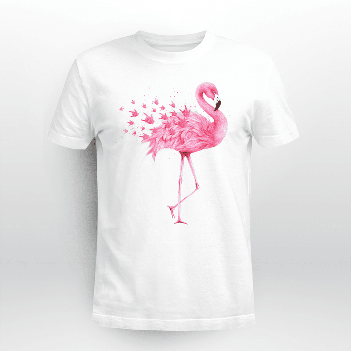 Sign language Classic T-shirt Beautiful Flamingo