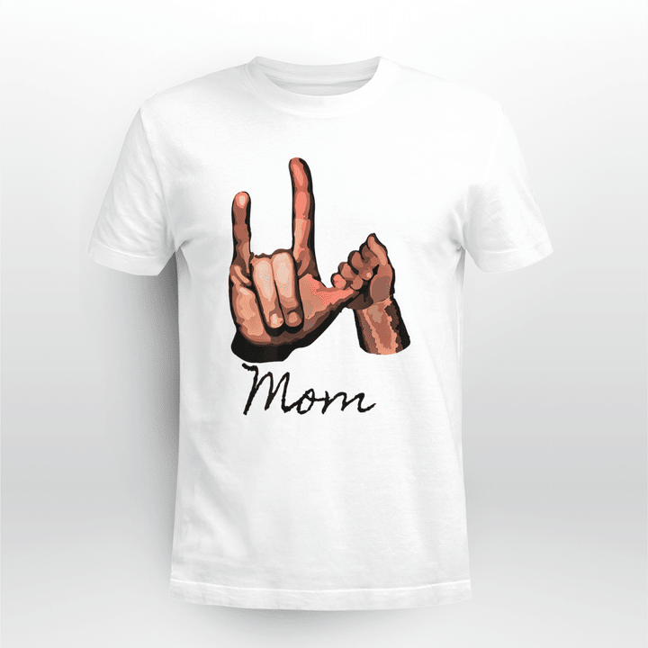 Sign Language Classic T-shirt Mom