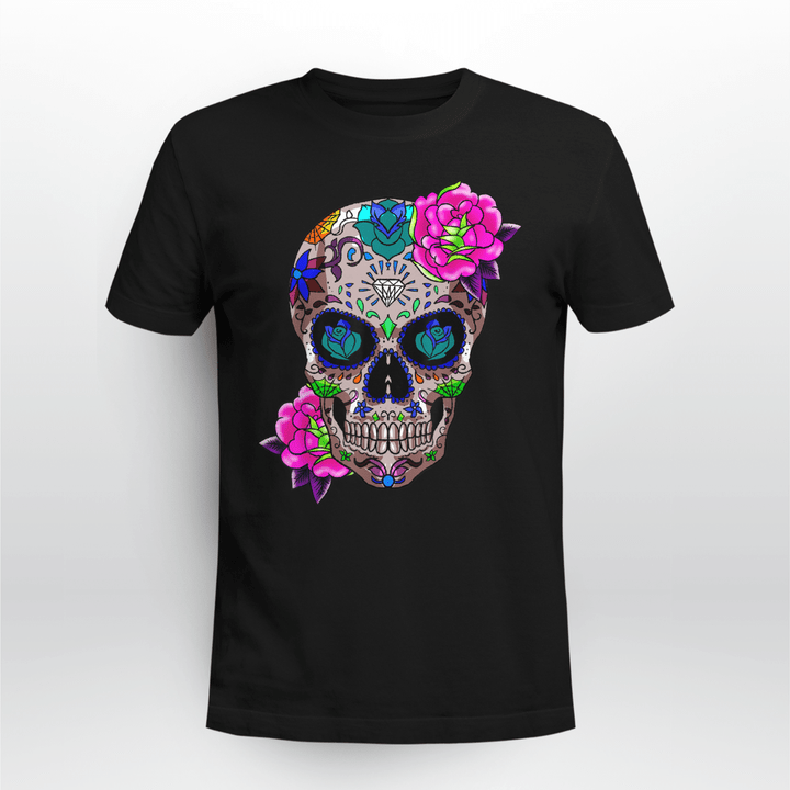 Skull Unisex T-shirt Halloween Beauty