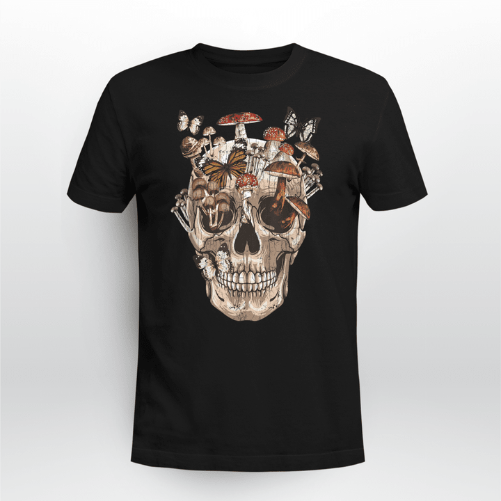 Skull Unisex T-shirt Halloween Vintage Skull