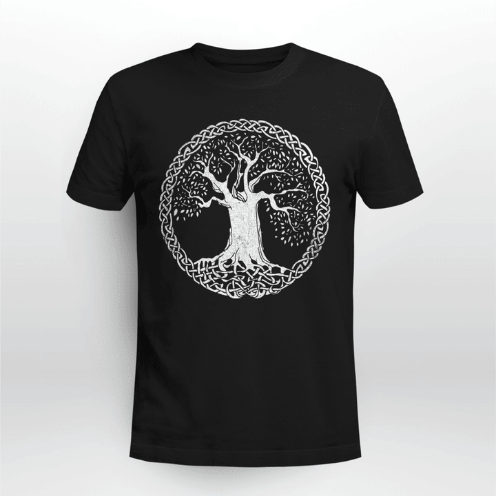 Viking Classic T-shirt Tree Of Life