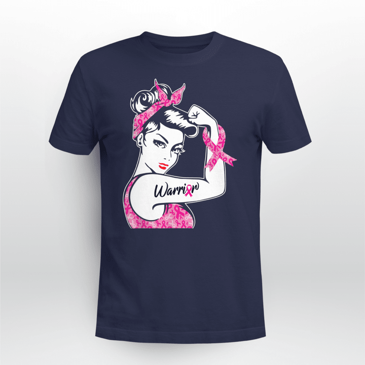 Breast Cancer Classic T-shirt Strong Warrior