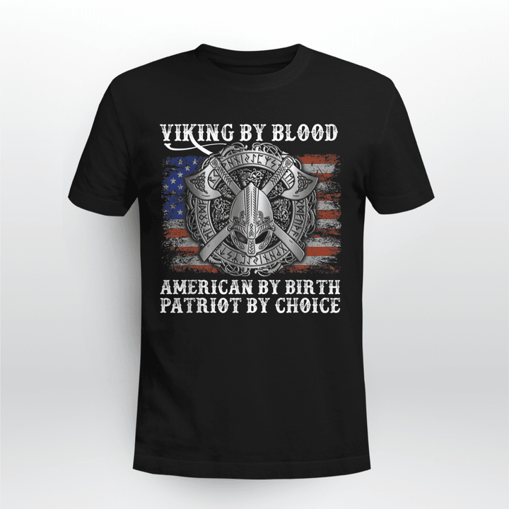 Viking Classic T-shirt Viking By Blood