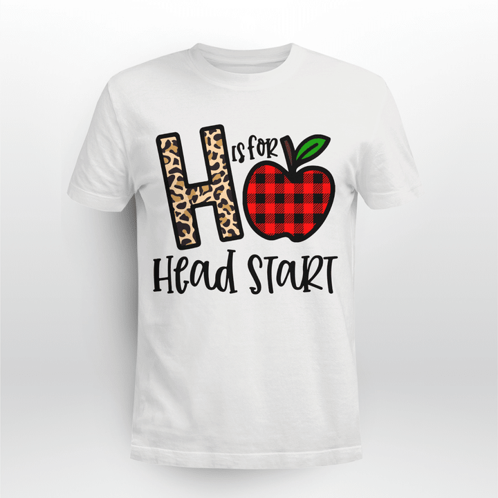 Head Start Classic T-shirt Plaid Apple
