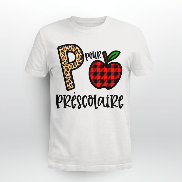 Prescolaire Classic T-shirt Plaid Apple