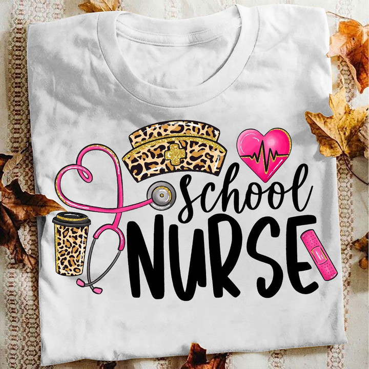 Nurse T-shirt Pink School Nurse