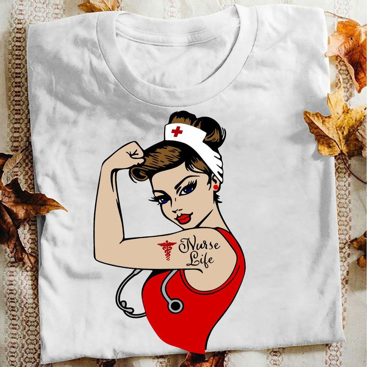 Nurse T-shirt Fighter