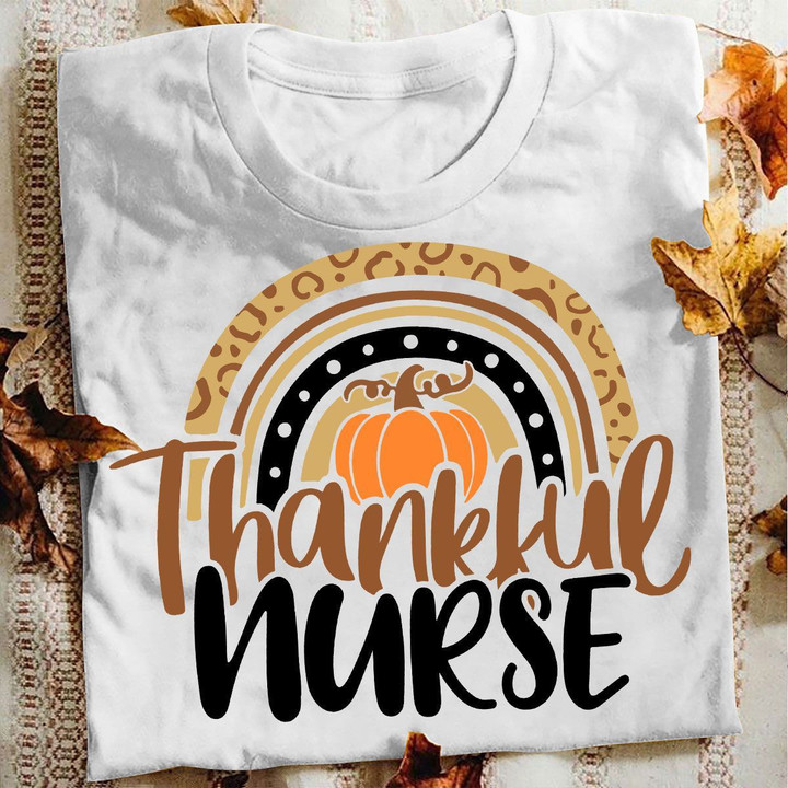 Nurse T-shirt Thankful Nurse