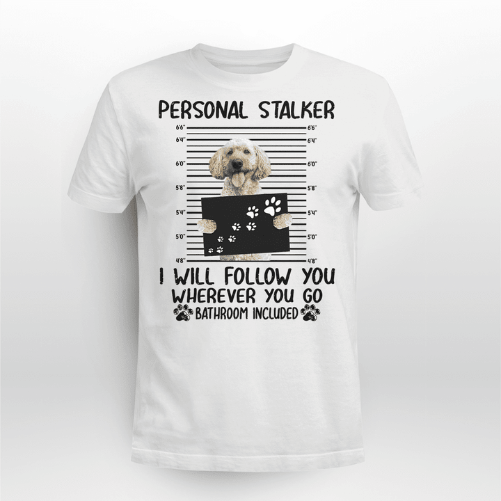 Corgi Dog Classic T-shirt Personal Stalker Follow You