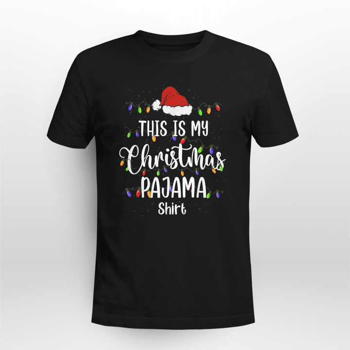 Christmas Classic T-shirt This Is My Christmas Pajama Shirt Xmas Lights