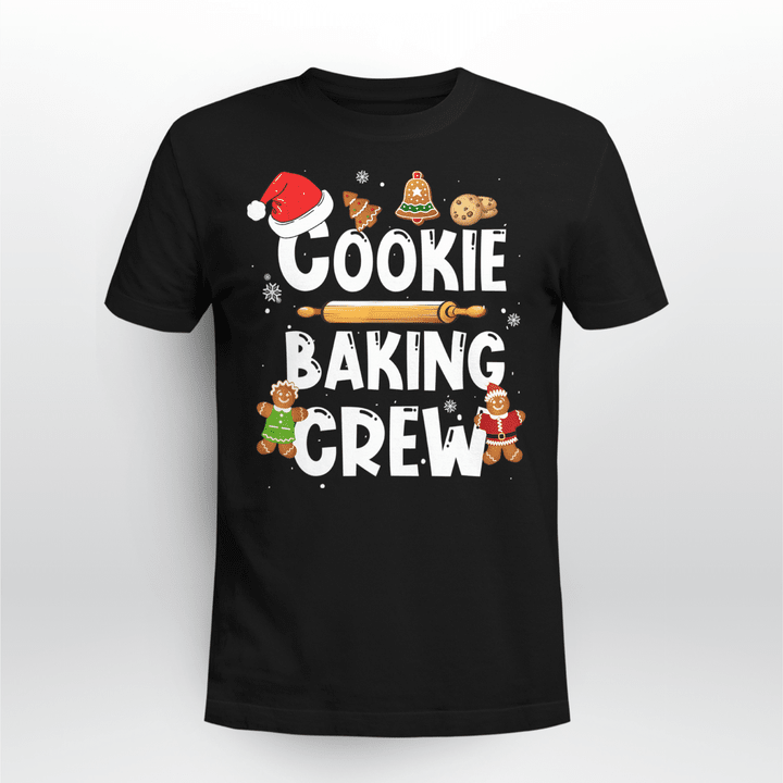 Baking Classic T-Shirt Christmas Cookie Baking Crew