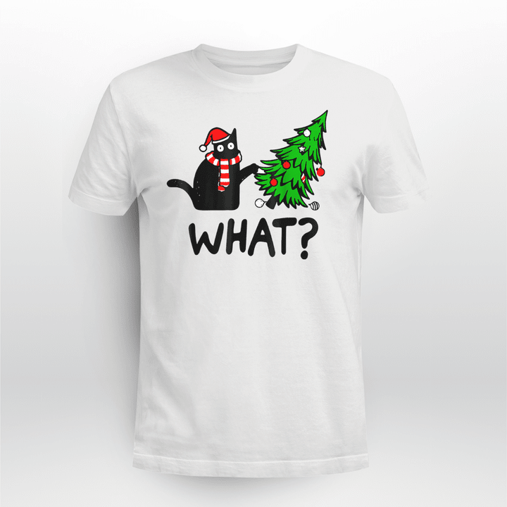 Cat Christmas Classic T-shirt I Do What I Want