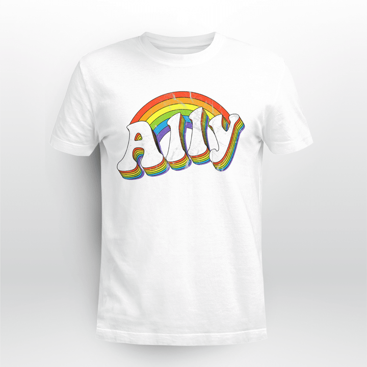 LGBT T-shirt Ally Rainbow