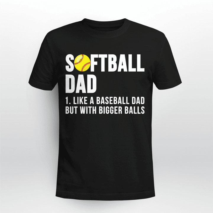 Softball Sports Unisex T-shirt Softball Dad Definition