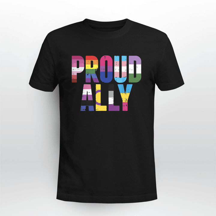 LGBT T-shirt Proud Ally